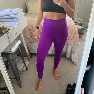 Lululemon purple leggings
